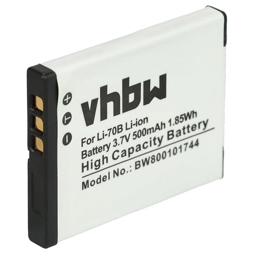 vhbw Akku kompatibel mit Olympus X940 Kamera (500 mAh, 3,6 V, Li-Ion) vhbw Akku kompatibel mit Olympus X940 Kamera (500 mAh, 3,6 V, Li-Ion) von vhbw