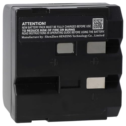 vhbw 1x Akku kompatibel mit Sharp VL-A10H, VL-A10E, VL-A111, VL-A110U, VL-A10U, VL-A10S, VL-A10 Videokamera Camcorder (5400 mAh, 3,7 V, NiMH) von vhbw