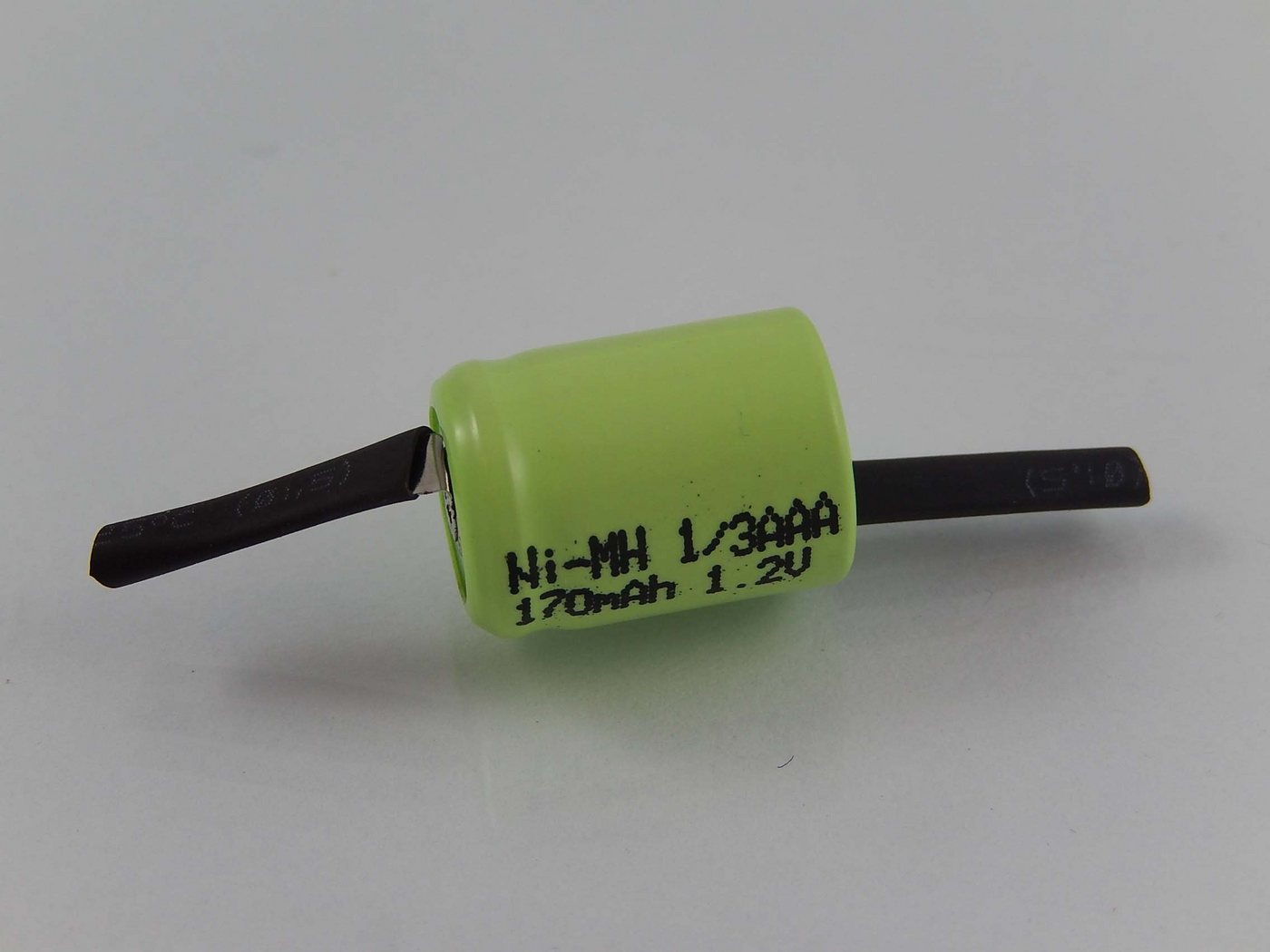 vhbw Akku Ersatz für 1/3AAA für (170mAh, 1,2V, NiMH) 170 mAh von vhbw