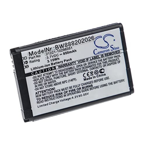 vhbw Akku Ersatz für Blu 21221-10296051 für Fernbedienung Remote Control (850 mAh, 3,7 V, Li-Ion) von vhbw