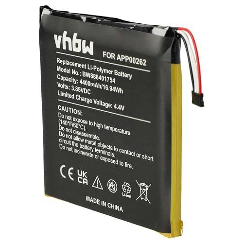 vhbw Akku Ersatz für Caterpillar 1ICP8/59/66, APP00262 für Handy Smartphone Telefon (4400mAh, 3,85V, Li-Polymer) von vhbw