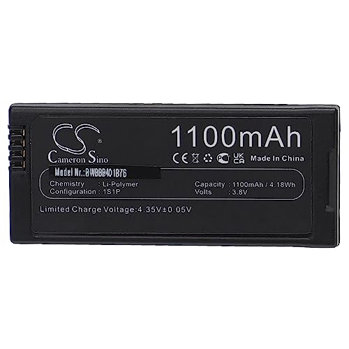 vhbw Akku Ersatz für DJI T01 für Drohne Multicopter Quadrocopter (1100mAh, 3,8V, Li-Polymer) von vhbw