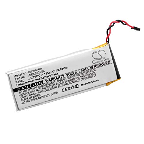 vhbw Akku Ersatz für Flir SDL352054 für Kamera (185 mAh, 3,7 V, Li-Polymer) von vhbw