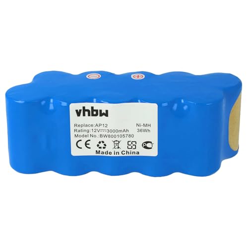 vhbw Akku Ersatz für Gardena AP12 kompatibel mit Gardena Accu System 2110-20 V12, Accu Pumpe, Teleskop Heckenschere, Rasenschere - (NiMH, 3000mAh, 12V) von vhbw