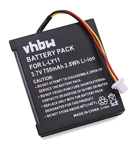 vhbw Akku Ersatz für Logitech 533-000018, F12440097, L-LY11 für kabellose Maus (750mAh, 3,7V, Li-Ion) von vhbw