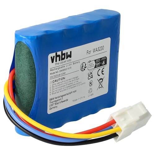 vhbw Akku Ersatz für Scheppach AK4.0-RC-20Li, 7913001716 für Rasenmäher (2500mAh, 20V, Li-Ion) von vhbw