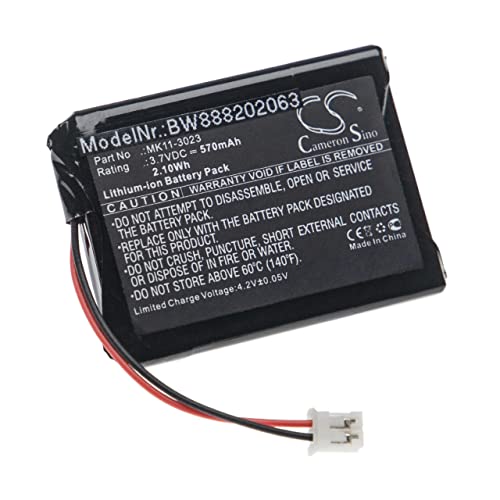 vhbw Akku Ersatz für Sony MK11-3023, MK11-2902, MK11-2903 für kabellose Tastatur (570mAh, 3,7V, Li-Ion) von vhbw