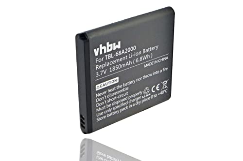 vhbw Akku Ersatz für TP-Link TBL-68A2000 für Router Modem Hotspots (1850 mAh, 3,7 V, Li-Ion) von vhbw