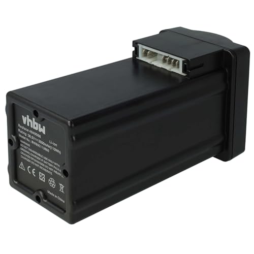 vhbw Akku Ersatz für Wolf-Garten 4919096, 4949066, Li-Ion Power Pack 2 für Rasenroboter Rasenmäher (3000mAh, 36.5V, Li-Ion) von vhbw