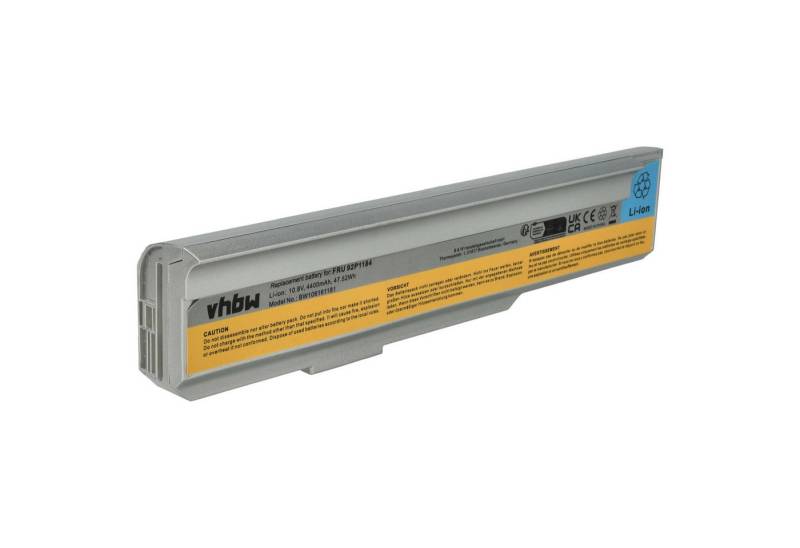 vhbw passend für Lenovo 3000 N100 0768, 3000 N100 0689, 3000 N200, 3000 Laptop-Akku Li-Ion 4400 mAh von vhbw