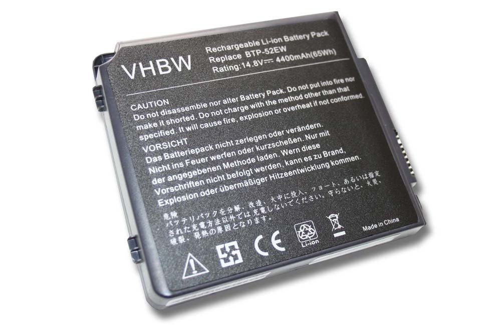 vhbw Akku Laptop-Akku Li-Ion 4400 mAh (14,8 V) von vhbw