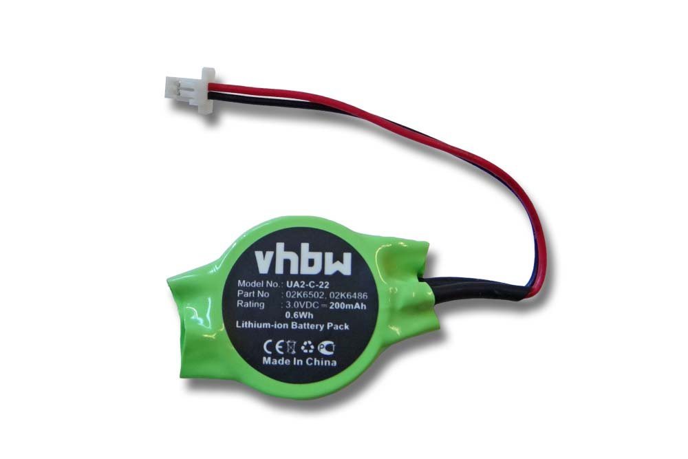 vhbw passend für Lenovo ThinkPad 600E 2645-4AA, 600E 2645-41A, 600E Akku Li-Ion 200 mAh von vhbw