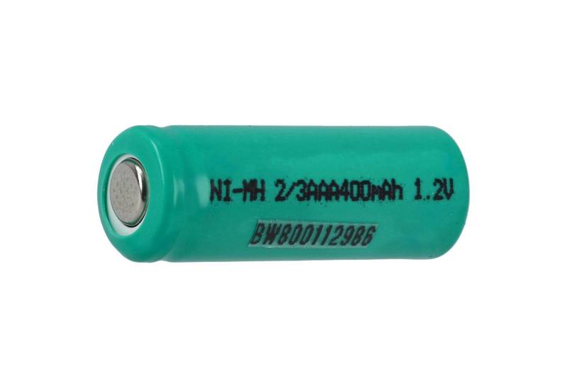 vhbw Ersatz für 2/3AAA für (400 mAh, 1,2 V, NiMH) Akku NiMH 400 mAh von vhbw