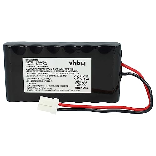 vhbw Akku kompatibel mit Ambrogio L20, L15 Rasenmäher (2500mAh, 25,9V, Li-Ion) von vhbw