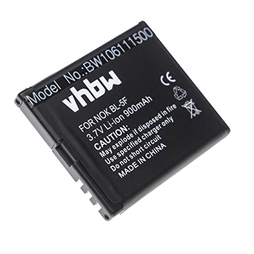 vhbw Akku kompatibel mit Bea-fon SL652A, SL652AD, SL652AF, SL660 Handy Smartphone Telefon (900mAh, 3,7V, Li-Ion) von vhbw