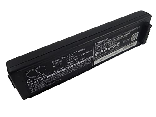 vhbw Akku kompatibel mit Canon Pixma i320, i260, ip100 mini, ip100 Drucker Kopierer Scanner Etiketten-Drucker (2200 mAh, 11,1 V, Li-Ion) von vhbw