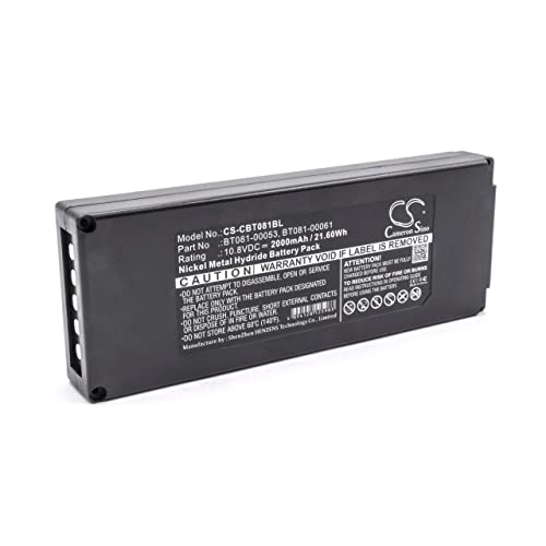 vhbw Akku kompatibel mit Cattron-Theimeg TH-EC/LO Fernbedienung Remote Control (2000mAh, 10,8V, NiMH) von vhbw
