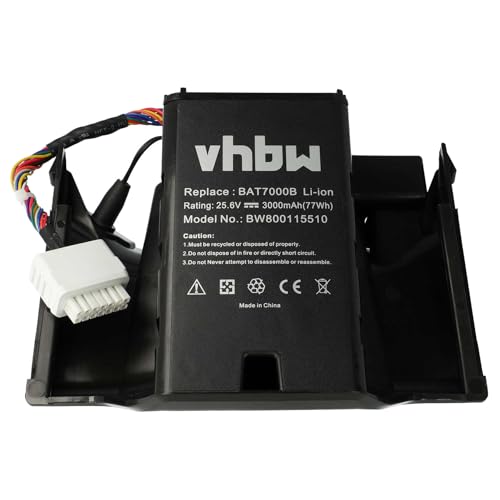 vhbw Akku kompatibel mit Cub Cadet L.K600 Rasenroboter Rasenmäher (3000mAh, 25,6V, Li-Ion) von vhbw