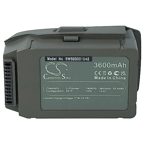 vhbw Akku kompatibel mit DJI Mavic 2 Pro, Zoom Drohne Multicopter Quadrocopter (3600mAh, 15,4V, Li-Polymer) von vhbw