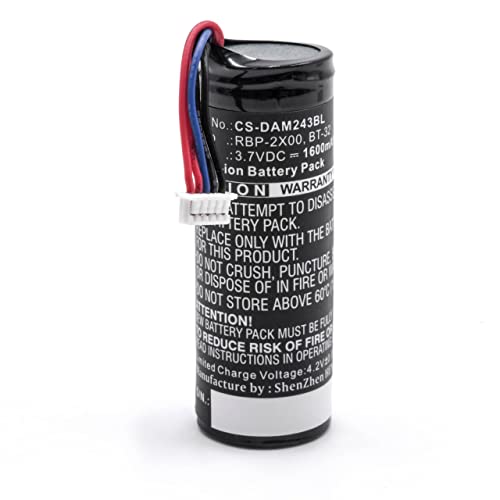 vhbw Akku kompatibel mit Datalogic QuickScan QBT2X Barcodescanner POS (1600mAh, 3,7V, Li-Ion) von vhbw
