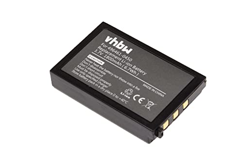 vhbw Akku kompatibel mit Denso BHT-805B, BHT-805BW, BHT-805Q, BHT-825QW, DS22L1-D Barcodescanner POS (1800mAh, 3,7V, Li-Ion) von vhbw