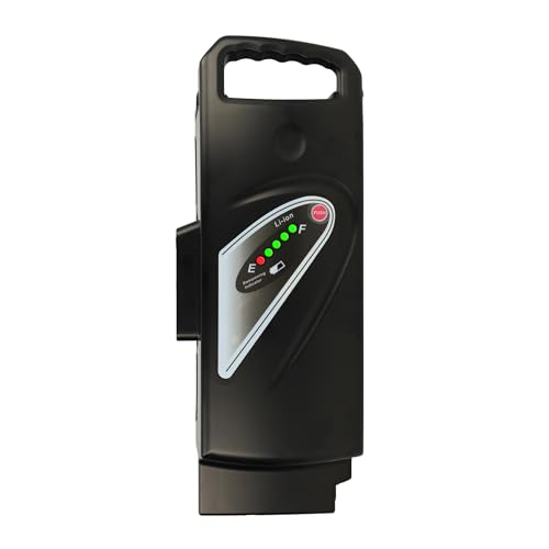 vhbw Akku kompatibel mit Flyer T14 HS, T8, T-Serie, T8 HS, T9, T6, X-Serie, T10 HS, T11 HS E-Bike Elektrofahrrad (13,2 Ah, 25,2 V, Li-Ion) - Schwarz von vhbw