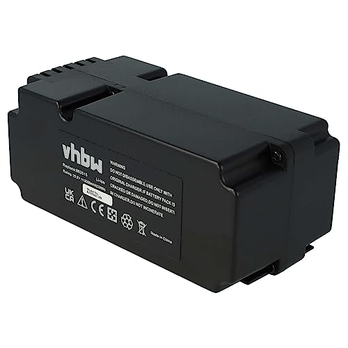 vhbw Akku kompatibel mit Grizzly MR 400, MR 1200, MR 1000, R800 Easy, MR 600 Rasenmäher (2000mAh, 25,2V, Li-Ion) von vhbw