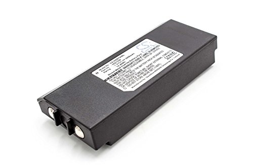 vhbw Akku kompatibel mit Hiab AX-HI6692, XS Drive, AMH0627, XS Drive H3786692, XS Drive H3796692 Funkfernsteuerung Fernbedienung (2000mAh, 7,2V, NiMH) von vhbw