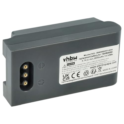 vhbw Akku kompatibel mit Höft & Wessel SKEYE.Allegro, LS SKEYE.Integral Mobilcomputer PDA Scanner (3600 mAh, 3,7 V, Li-Ion) von vhbw