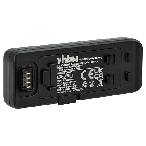 vhbw Akku kompatibel mit Insta360 One R, R Twin Edition Kamera Digicam DSLR (1200mAh, 3,85V, Li-Ion) von vhbw