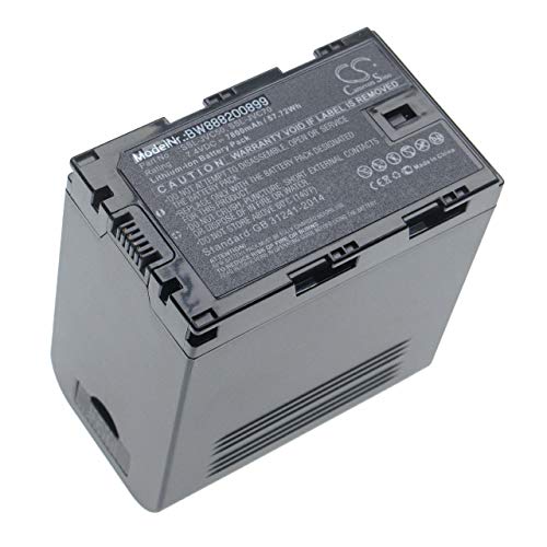 vhbw Akku kompatibel mit JVC GY-HM600E, GY-HM600EC, GY-HM600U, GY-HM620E Videokamera Camcorder (7800mAh, 7,4V, Li-Ion) mit USB von vhbw