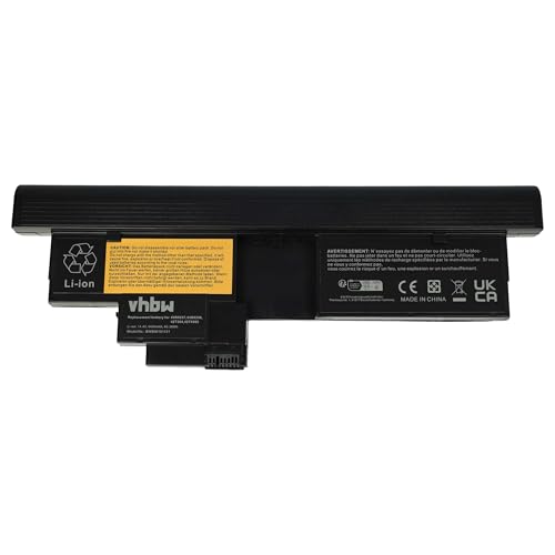 vhbw Akku kompatibel mit Lenovo ThinkPad X200, X200S, X201 Tablet Pad (4400mAh, 14,4V, Li-Ion) von vhbw