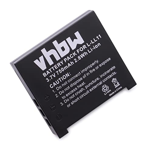 vhbw Akku kompatibel mit Logitech MX Air, M-RBQ124, G7 Cordless Laser Mouse kabellose Maus (750 mAh, 3,7 V, Li-Ion) - Ersatz für 831409, 190310-1000 von vhbw