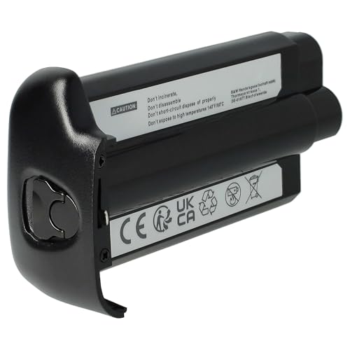 vhbw Akku kompatibel mit Nikon D1, D1h, D1x Kamera (1800mAh, 7,2V, Li-Ion) von vhbw