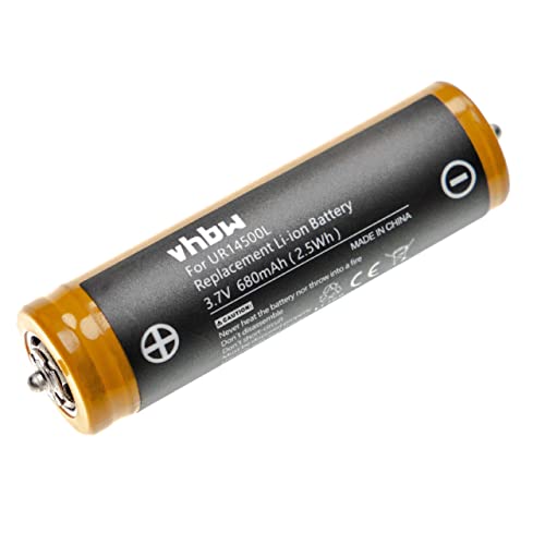 vhbw Akku kompatibel mit Panasonic ER-DGP82, ER-DGP74, ER-DGP80, ER-DGP84, ER-DGP86, ER-FGP80 Rasierer (680 mAh, 3,7 V, Li-Ion) von vhbw