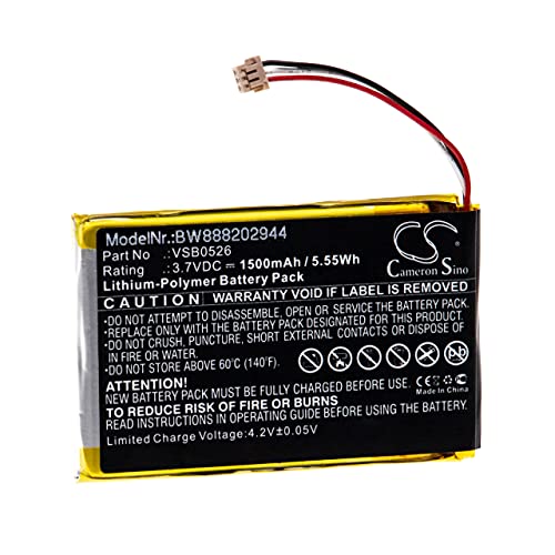 vhbw Akku kompatibel mit Panasonic HX-A500, HX-A500-D, HX-A500-H Tragbare Mini-Kamera Digicam DSLR (1500mAh, 3,7V, Li-Polymer) von vhbw