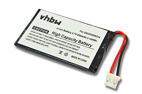 vhbw Akku kompatibel mit Philips Prestigo SRT9320, SRT9320/10 Fernbedienung Remote Control (850 mAh, 3,7 V, Li-Ion) - Ersatz für Philips 242252600214 von vhbw