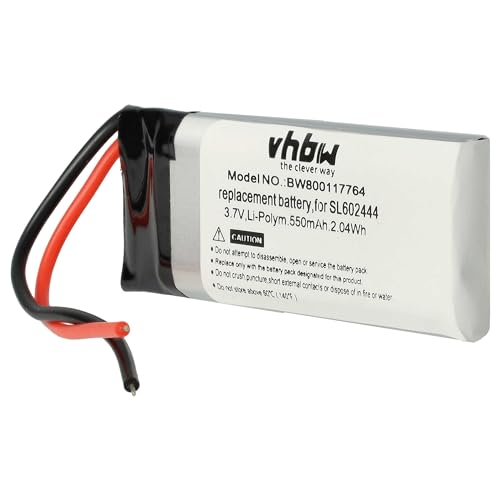 vhbw Akku kompatibel mit Philips Sonicare Airfloss HX8240 Munddusche (550mAh, 3,7V, Li-Polymer) von vhbw