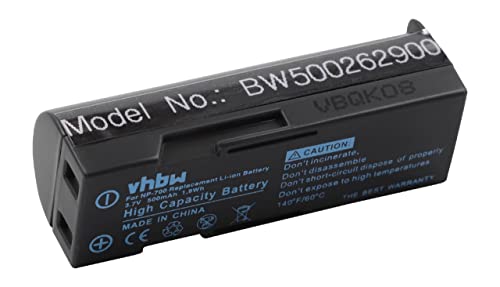 vhbw Akku kompatibel mit Sanyo Xacti VPC-A5 Kamera Digicam DSLR (500mAh, 3,7V, Li-Ion) von vhbw
