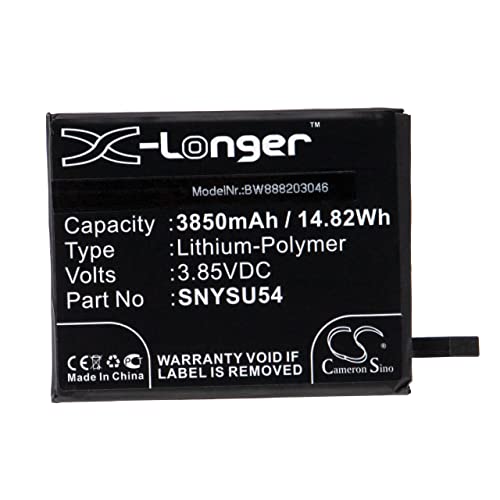 vhbw Akku kompatibel mit Sony SOG02, XQ-AS42, XQ-AS52, XQ-AS7, XQ-AT42, XQ-AT51 Handy Smartphone Telefon (3850mAh, 3,85V, Li-Polymer) von vhbw