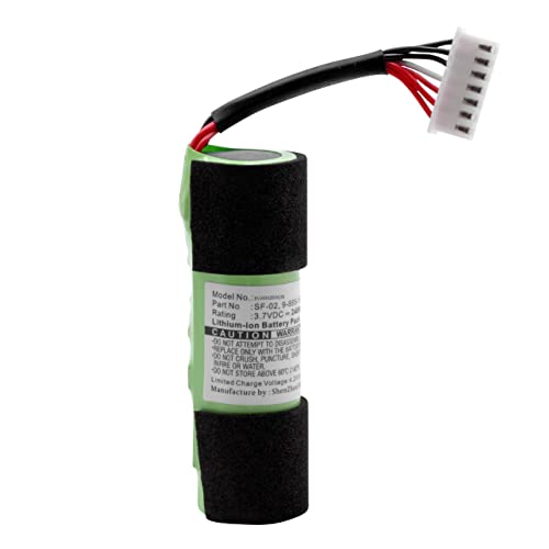 vhbw Akku kompatibel mit Sony SRS-X2 Lautsprecher Boxen Speaker (2400 mAh, 3,7 V, Li-Ion) - Ersatz für 9-885-197-08, SF-02 von vhbw