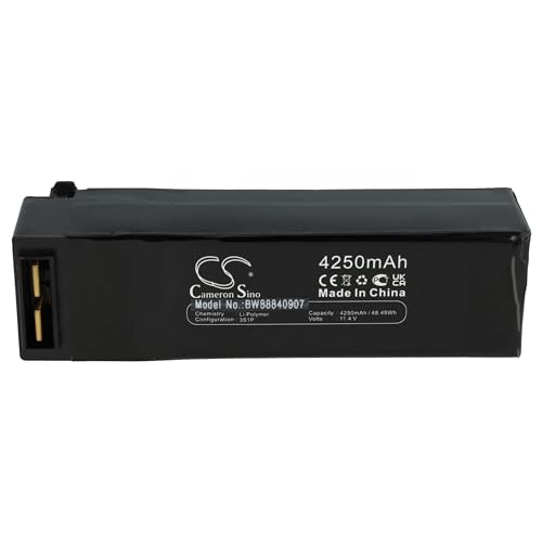 vhbw Akku kompatibel mit SwellPro Spry, Spry+ Drohne Multicopter Quadrocopter (4250 mAh, 11,4 V, Li-Polymer) von vhbw