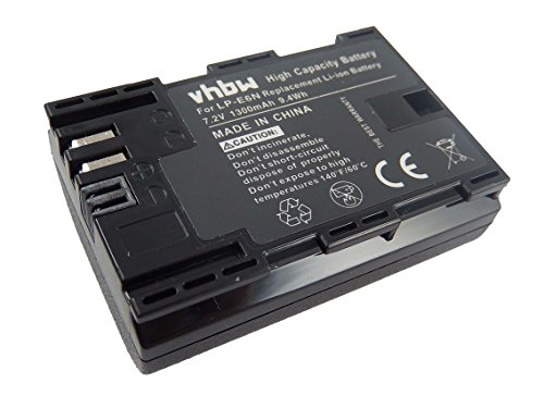 vhbw Akku kompatibel mit Tether Tools Air Direct Kamera (1300 mAh, 7,2 V, Li-Ion), Infochip von vhbw