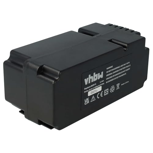vhbw Akku kompatibel mit Yard Force X100i, SA900B, X80i, X50i Rasenmäher (4000mAh, 25,2V, Li-Ion) von vhbw