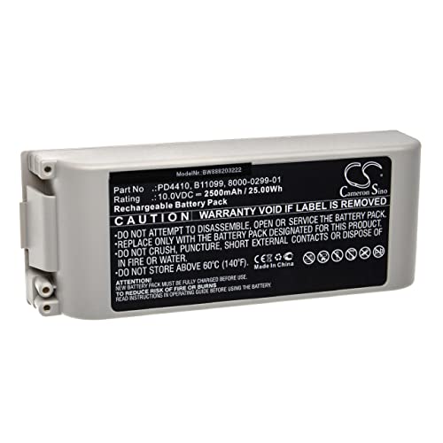 vhbw Akku kompatibel mit Zoll Defibrillator NTP2, E-Serie, M-Serie (CCT), M Series Medizintechnik (2500mAh, 10V, Sealed Lead Acid) von vhbw