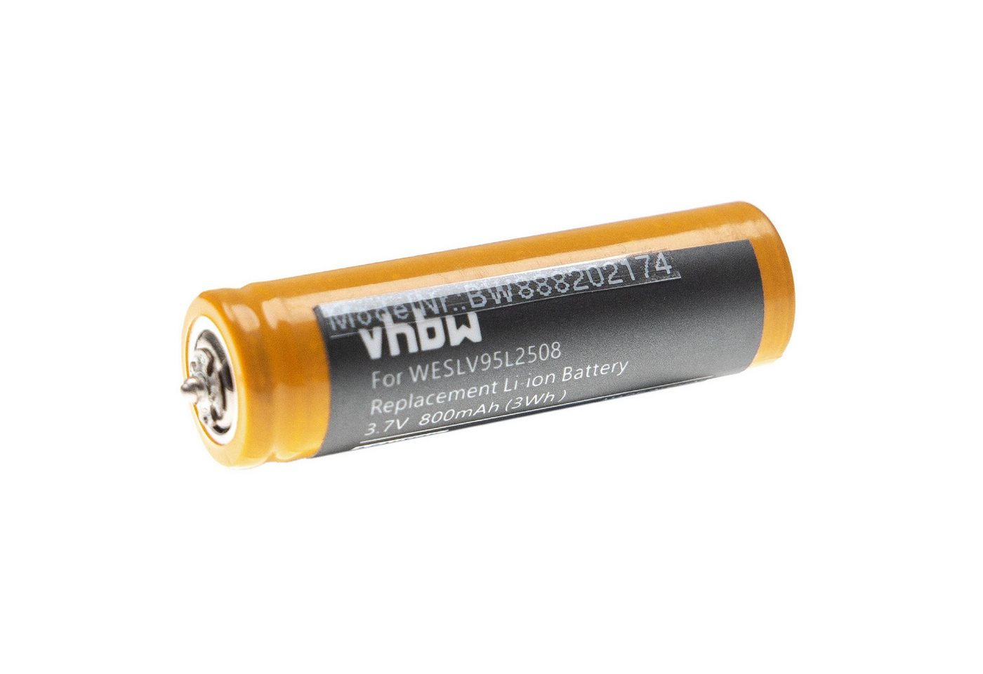 vhbw Akku passend für Kompatibel mit Panasonic ES-RF41, ES-ST2, ES-ST22, ES-ST25, ES-ST3, ES-ST39 Haushalt Rasierer (800mAh, 3,7V, Li-Ion) 800 mAh von vhbw