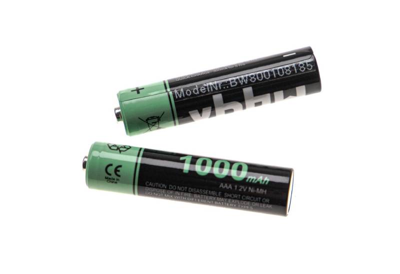 vhbw passend für Motorola Motolivn D701, D201, D801 (1000 mAh, 1,2 V, NiMH) Akku NiMH 1000 mAh von vhbw