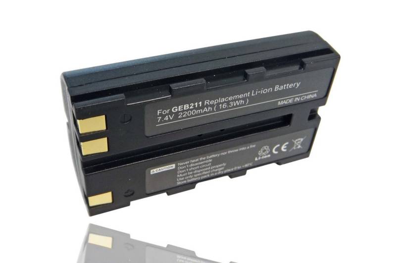 vhbw Akku passend für Leica TCR402, TCR405, TCR406, TCR407, TCR802 Power, TCR407 Power Business & Industrie & Funk Vermessung (2200mAh, 7,4V, Li-Ion) 2200 mAh von vhbw