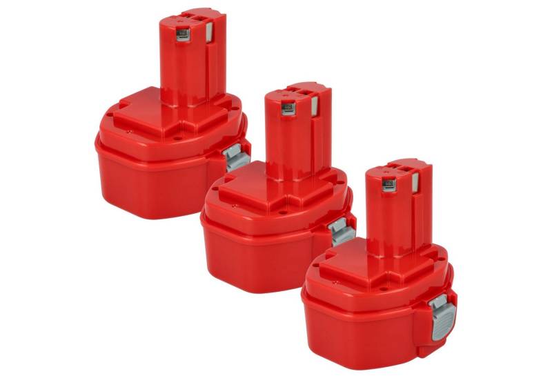 vhbw passend für Makita 6281DWPE, 6237D, 6236DWDE, 6281D, 6280DWAE, Akku NiMH 3000 mAh von vhbw