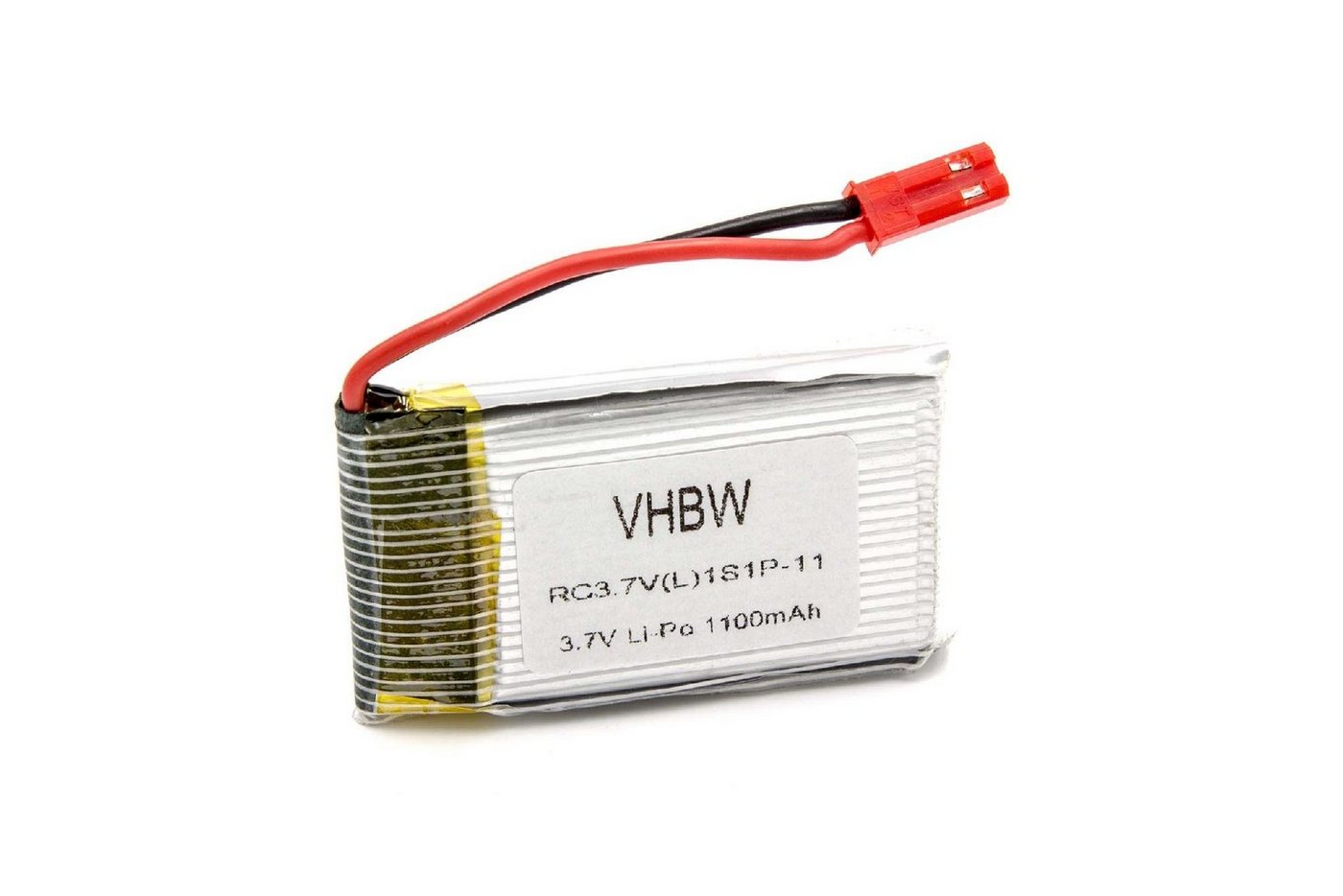 vhbw Akku passend für Walkera Dragonfly HM 5G4 Modellbau (1100mAh, 3,7V, Li-Polymer) 1100 mAh von vhbw